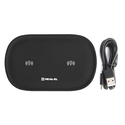 Зарядний пристрій REAL-EL WL-780 black (EL123160020) Вінниця - фото 3