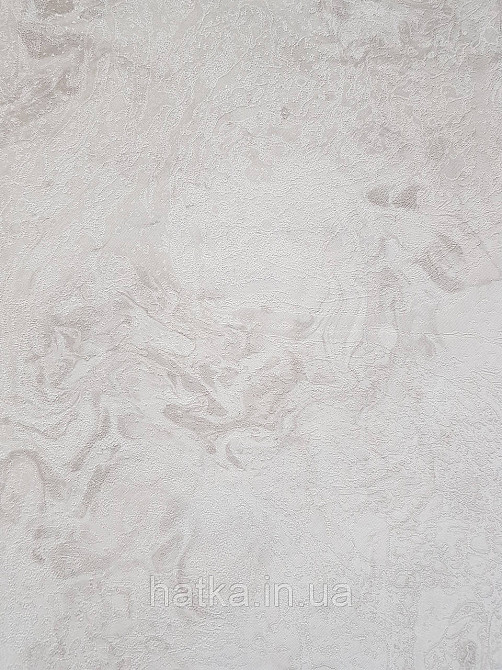 Шпалери вінілові на флізеліні гарячого тиснення DU&KA 1.06х10 вензель основа під штукатурку сірі коричневі Київ - фото 1