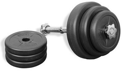 Гантелі набірні 2*20 кг бітумні розбірні з металевим грифом Київ - фото 2