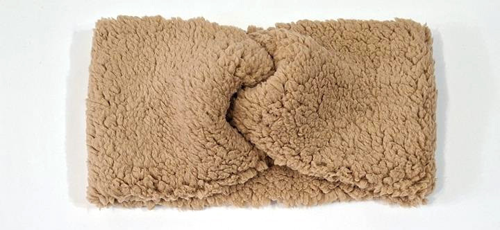 Пов'язка тепла Тедді світло-коричнева Київ - фото 1