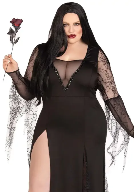 Еротичний костюм Мортіші Аддамс Leg Avenue Sexy Spooky Morticia 3X-4X Львов - изображение 1