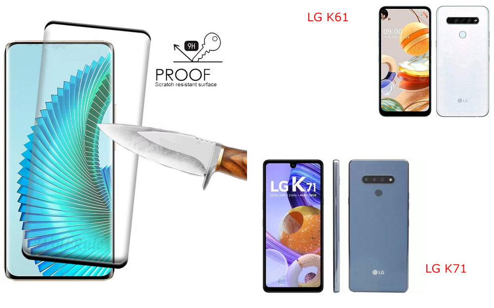 Захисне скло HyperGlass Pro для LG K61, LG K71 – максимальна чутливість та захист Київ - фото 1