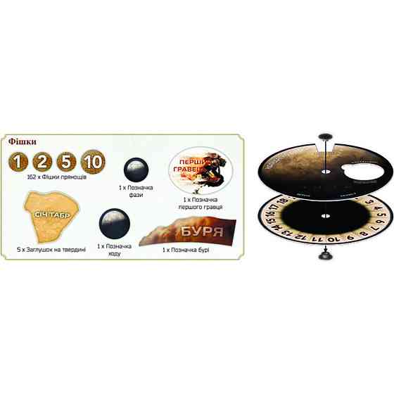 Настільна гра "DUNE: Гра про війну та дипломатію" DUNE05-UA Вінниця