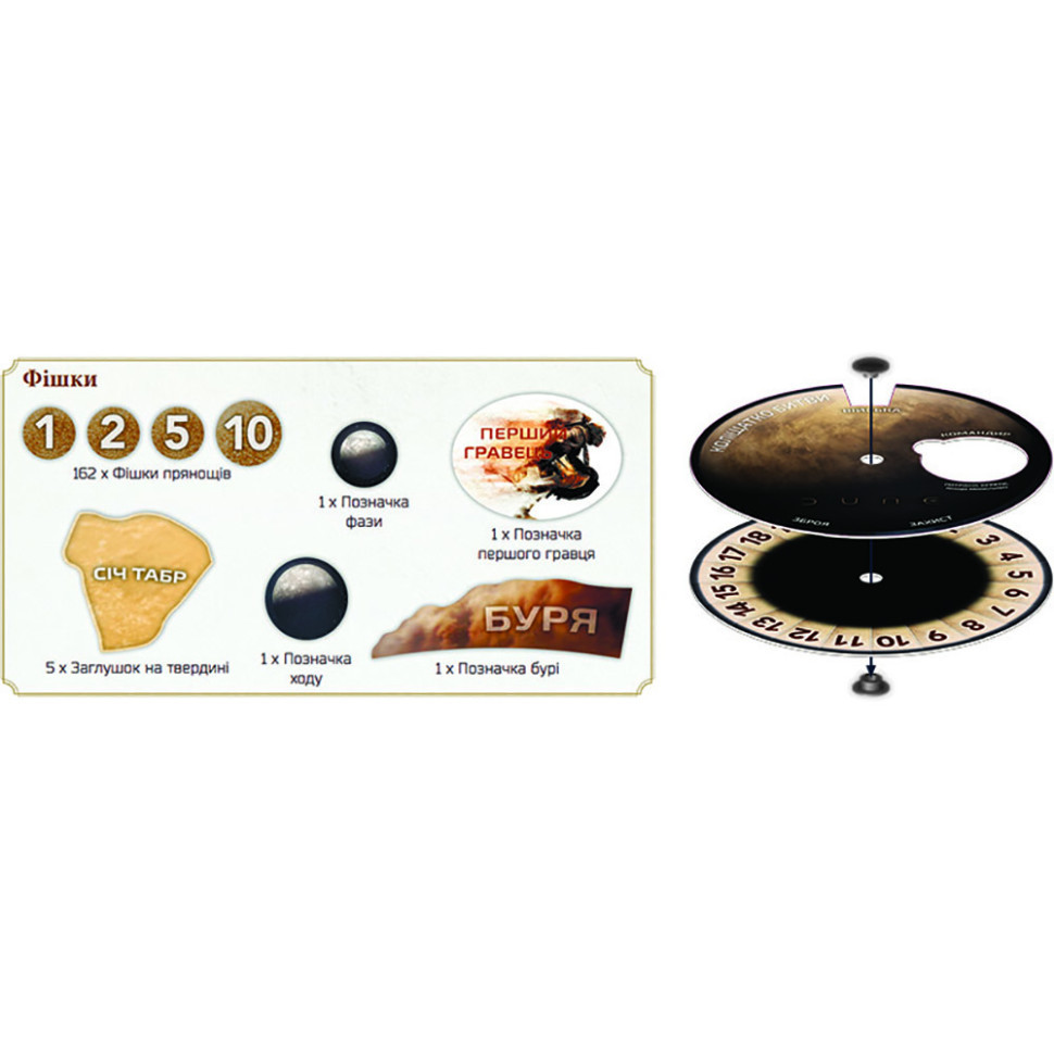 Настільна гра "DUNE: Гра про війну та дипломатію" DUNE05-UA Вінниця - фото 3