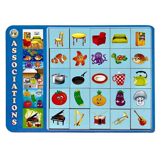 Деревянный пазл-вкладыш 