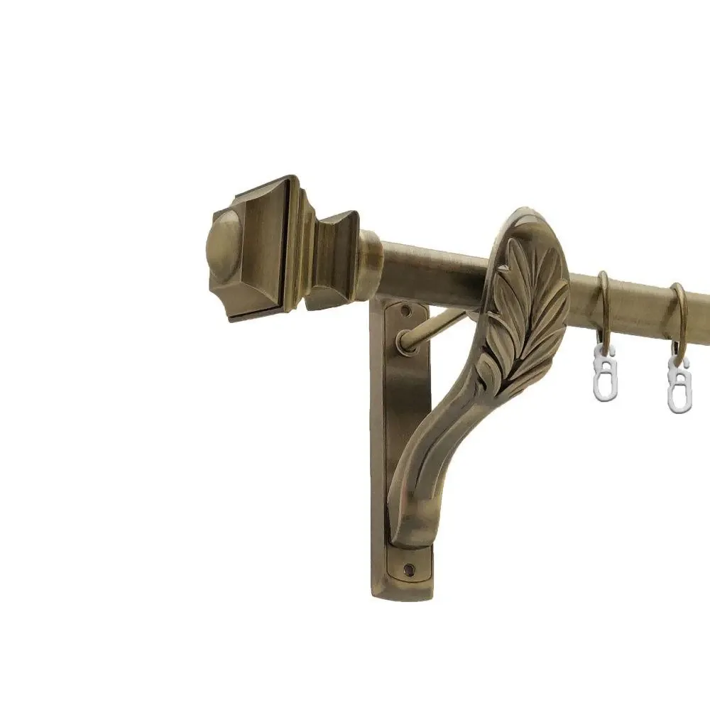 Карниз Orvit Борджеза металевий однорядний ретро Антик 25 мм 240 см (4224651) Львів - фото 1