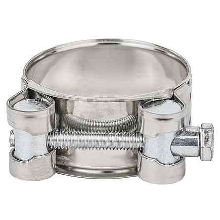 Хомут силовой нержавеющий 22мм Ø44-47мм (КРАТНО 5шт) SIGMA (2508151) Киев