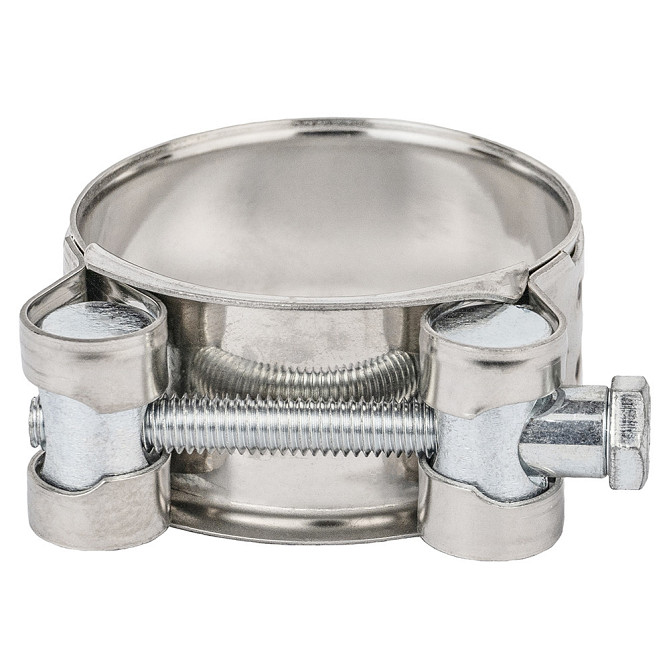 Хомут силовой нержавеющий 22мм Ø44-47мм (КРАТНО 5шт) SIGMA (2508151) Киев - изображение 2