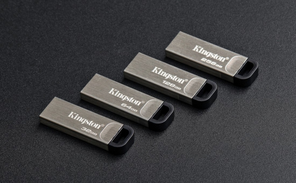 Flash Drives Kingston DataTraveler Kyson 64GB USB 3.2 (DTKN/64GB) Silver/Black (6622888) Київ - фото 5