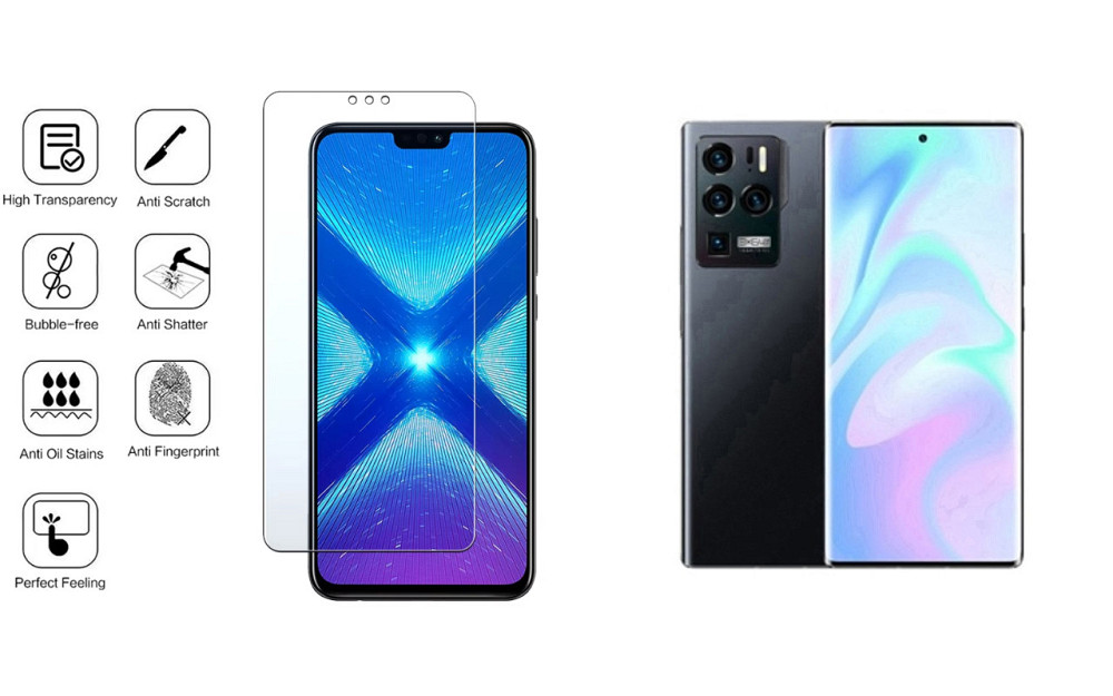 Защитное стекло NeoGlass для ZTE Axon 30 Ultra 5G – ультрапрозрачное и устойчивое Киев - изображение 4