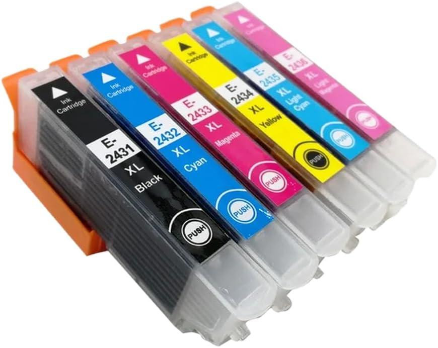 Картриджи T2431 T2421 T24XL Черный/Циан/Маджента/Желтый 6 шт 13 мл совместимы с Epson Киев - изображение 1