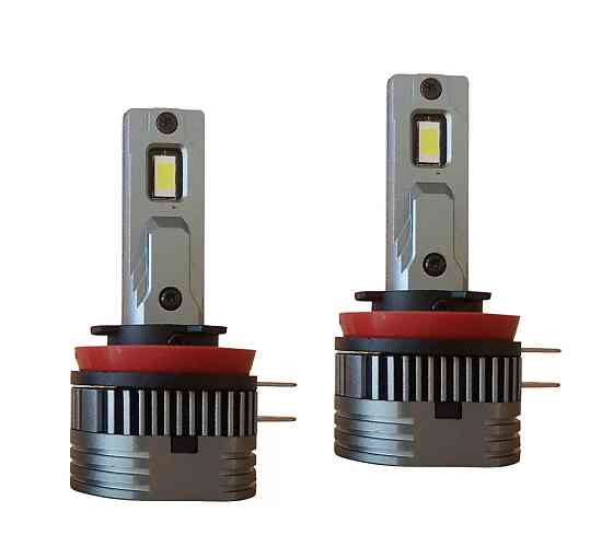 Комплект светодиодных ламп QLine Alpha H11B (PGJY19-2) v3 Canbus 40W 6000K 12V (2 шт) Харьков