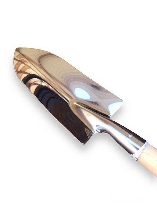 Лопатка посадочная нержавейка с ручкой Харьков - изображение 1