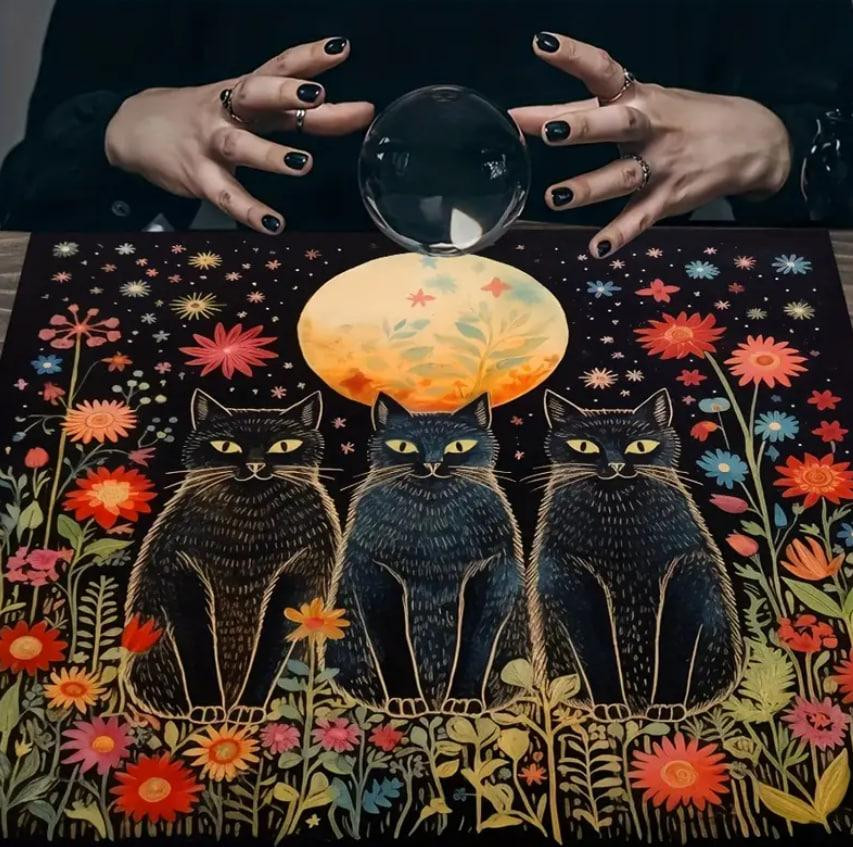 Алтарная скатерть для карт Таро и Рун 