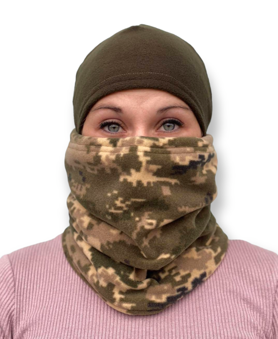 Баф флісовий піксель теплий Одеса - фото 12