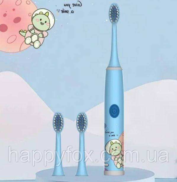 Дитяча електрична зубна щітка з 2 насадками Львов - изображение 1