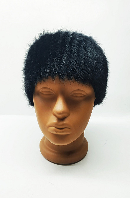 Норкова пов'язка на голову жіноча Чорний Харків - фото 1