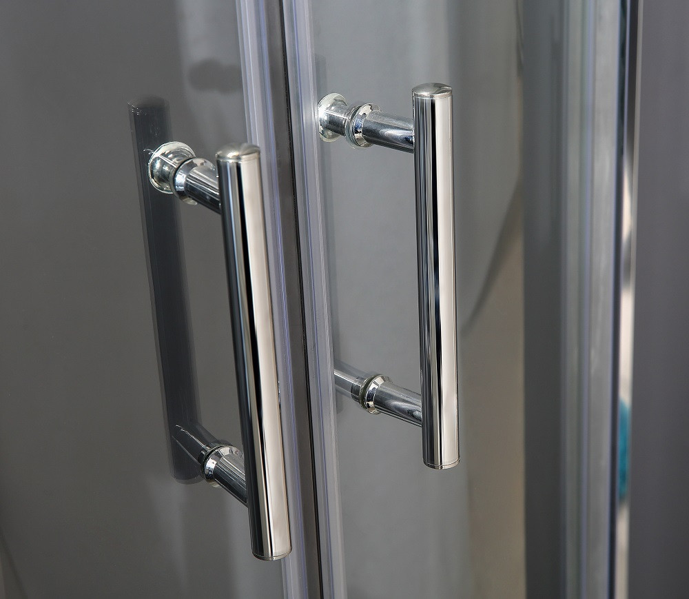 Скляна душова кабіна AVKO Glass RDR06, 190х90х90 Chrome перегородка для душу Київ - фото 4