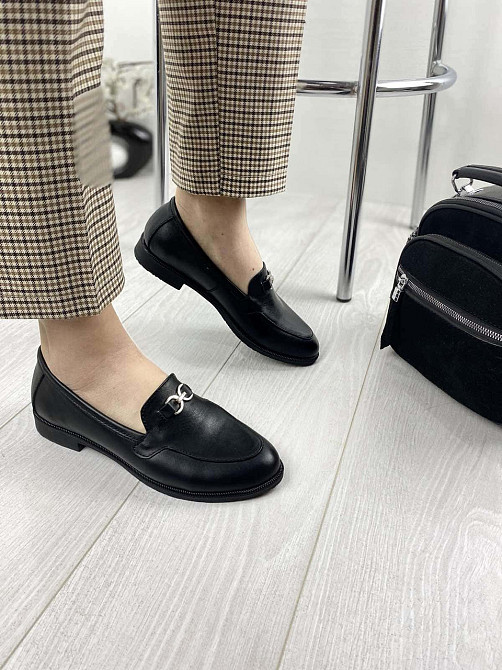 MILLI GOLD Туфлі жіночі MILLI GOLD чорні натуральна шкіра 37 (2678) Коломыя - изображение 1