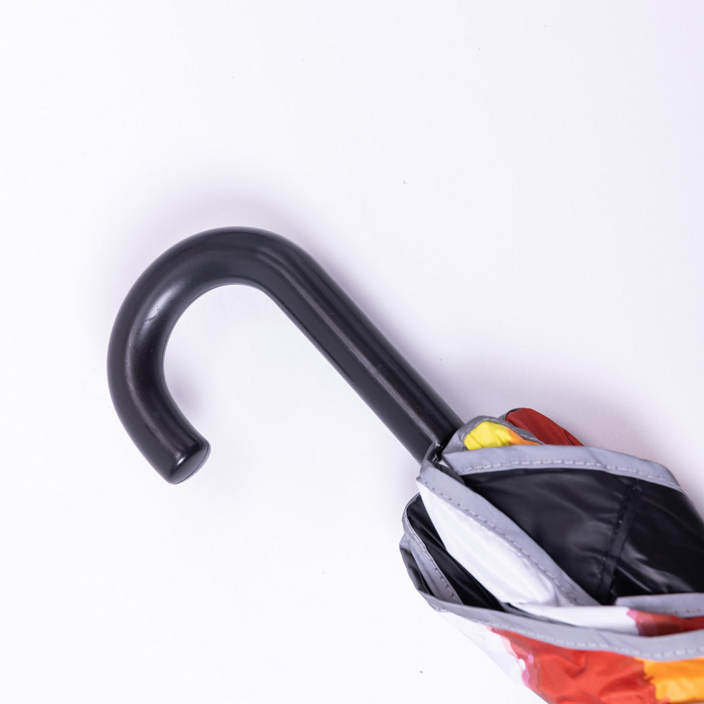 Дитячий механічний зонт з принтом, білий, 90 см Київ - фото 9