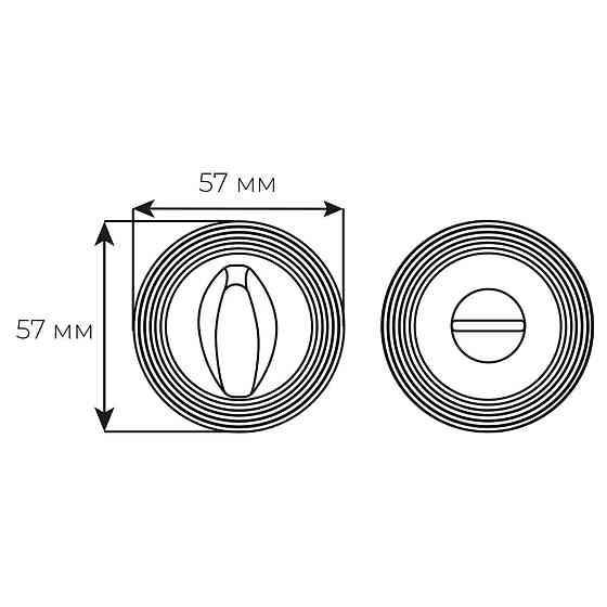 Накладка вж Fimet 269 F50 темн бронза Київ