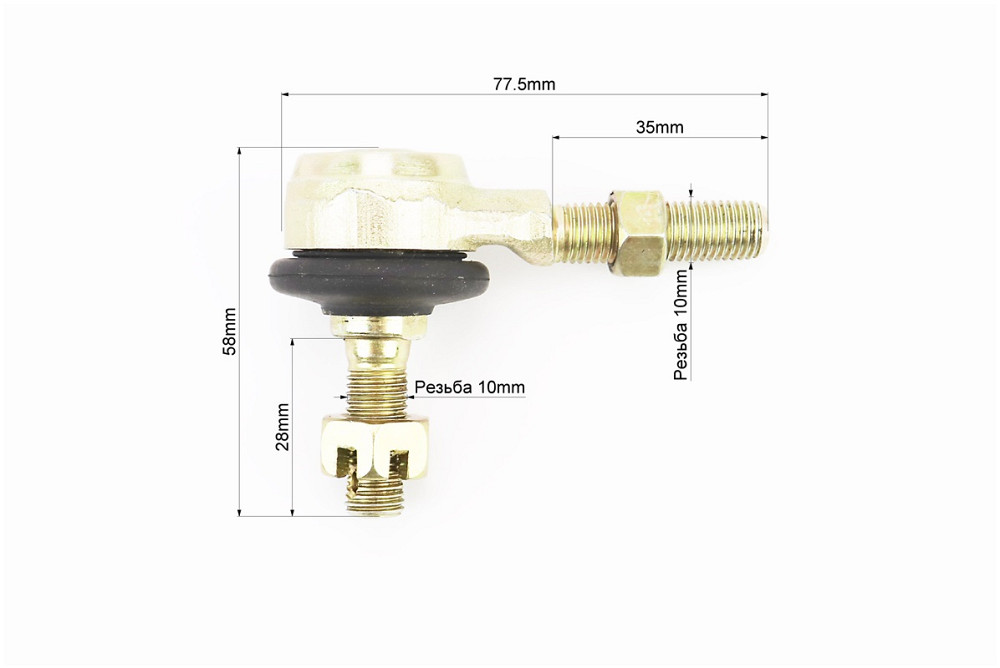 Наконечник кермової тяги тип. 6.2 (різьба ліва) Киев - изображение 3