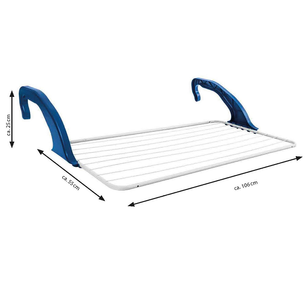 Сушилка для белья навесная Casa Si Padua XL White (CS92726C12) Київ - фото 3