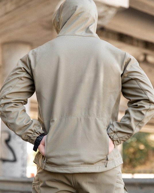 Городская тактическая куртка MAXIMUS софтшел coyot ПП7989 Одесса - изображение 9