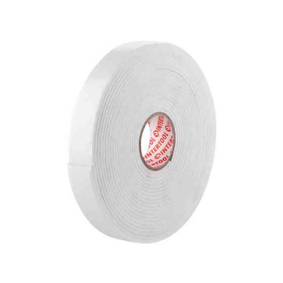 Скотч двусторонний, 5 м, 19 мм, на вспененной основе INTERTOOL KT-0972 Киев
