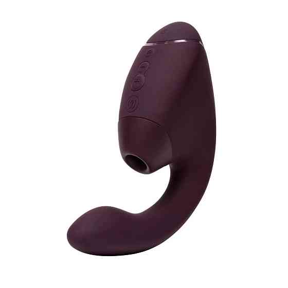 Вибратор-стимулятор вакуумный Womanizer Next Duo Dark Purple для точки G, фиолетовый Sex Aura Киев