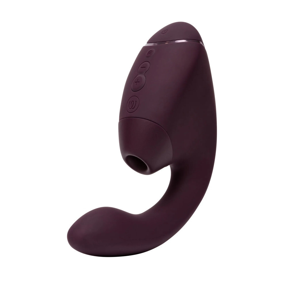 Вібратор-стимулятор вакуумний Womanizer Next Duo Dark Purple для точки G, фіолетовий Sex Aura Київ - фото 3