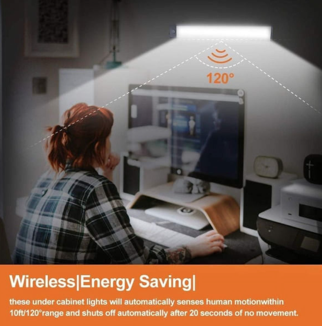 Портативна лампа з сенсором usb зарядка HYSS 200 (20см.) Час роботи 3-5 годин, 2 режими роботи Одеса - фото 5