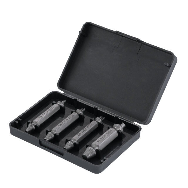 Набір екстракторів для шурупокрута, 5/6/8/10 мм INTERTOOL VT-5010 Київ - фото 1