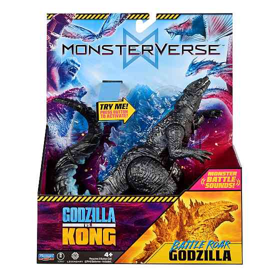 Фігурка Godzilla vs. Kong S2 – Ґодзілла готов до бою (звук) Дніпро