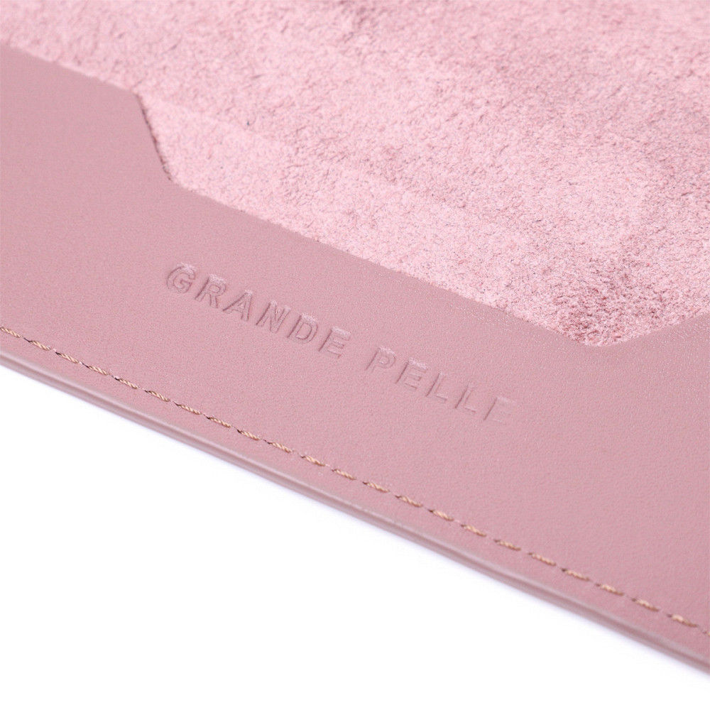 Красива шкіряна обкладинка на паспорт (GRANDE PELLE) Київ - фото 1