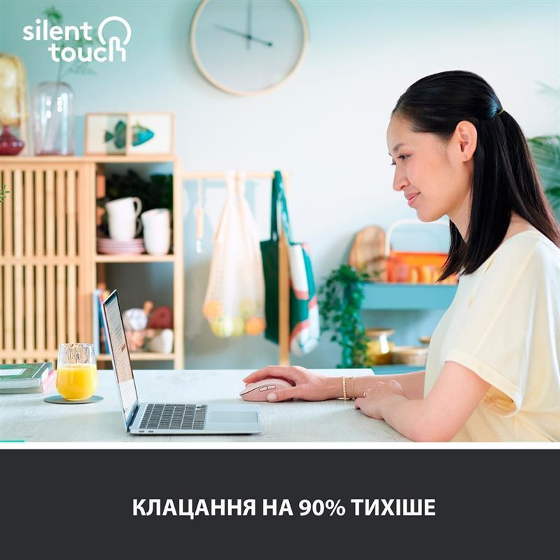 Миша бездротова Logitech Signature M650 L Rose (910-006237) Рожевий Харків - фото 3