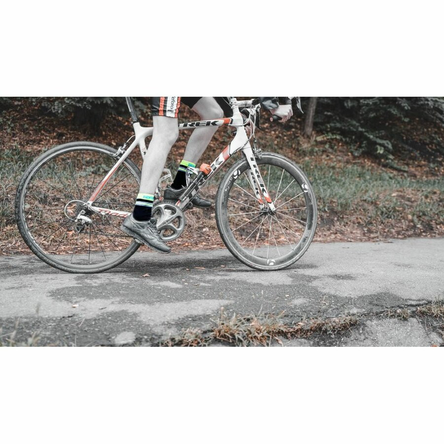 Шкарпетки водонепроникні Dexshell Pro visibility Cycling, р-р XL (47-49), з зеленою смугою Київ - фото 13