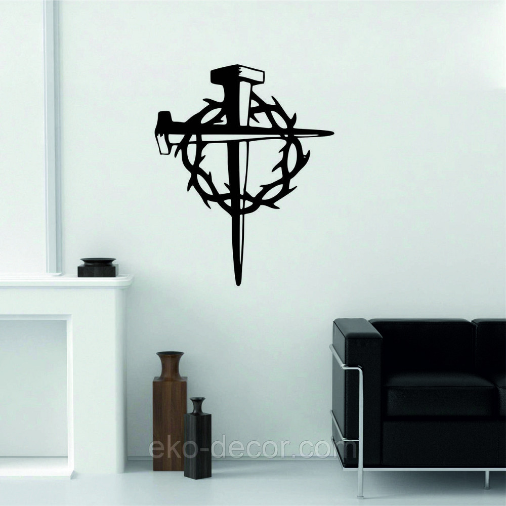 Декоративне настінне Панно «Хрест», Декор на стіну Київ - фото 1