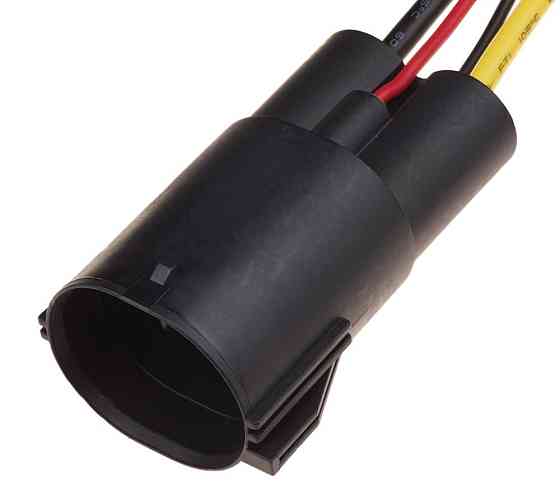 Роз'єм конектор с проводом, 4-кон., Вентилятор Охлаждения Радіатора, Ford, Mazda 47849 Київ