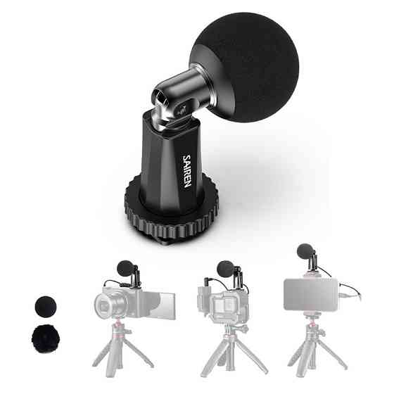 Мікрофон суперкардіоїдний міні SAIREN Decent Mic I Київ