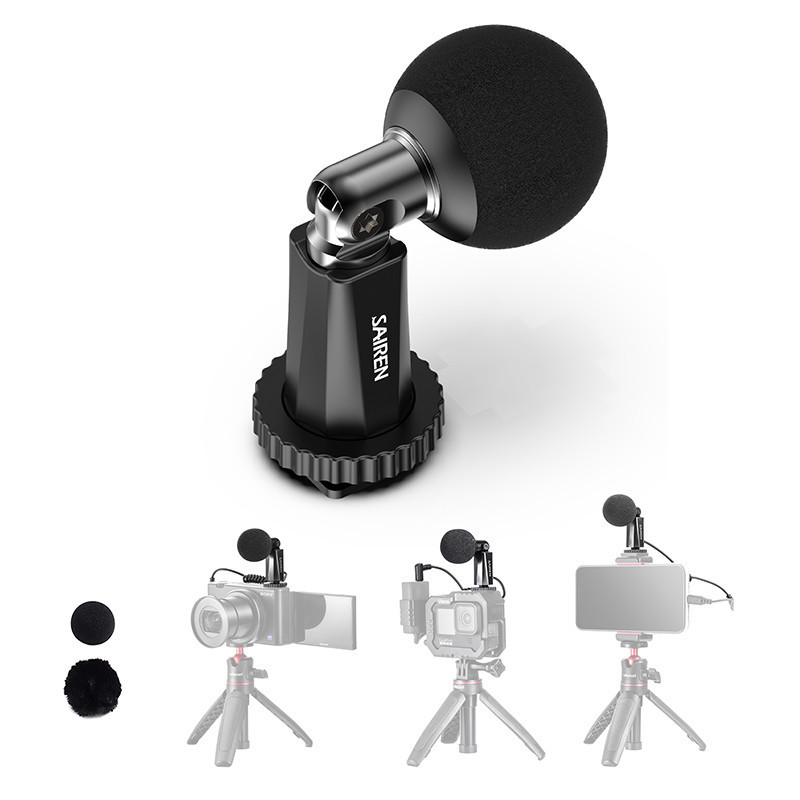 Мікрофон суперкардіоїдний міні SAIREN Decent Mic I Київ - фото 1