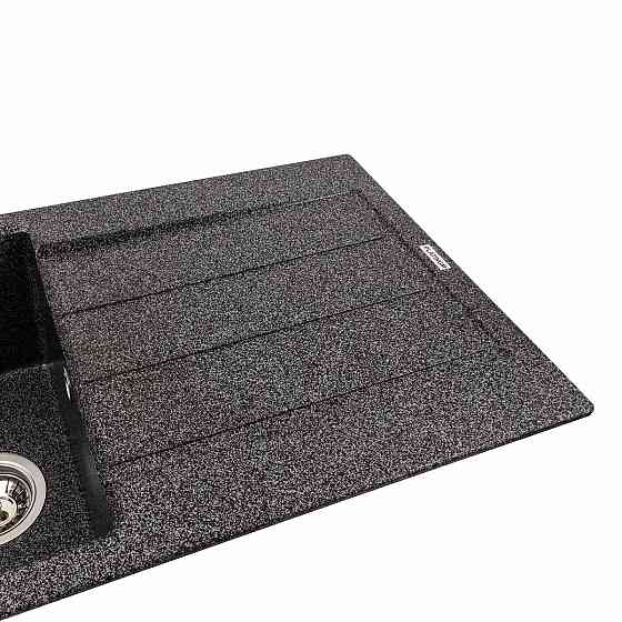 VALESO Гранітна мийка для кухні VALESO SOLID 7843 матова Графіт Київ