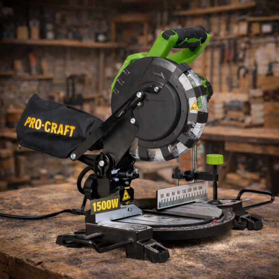 Торцовочная пила Procraft PGS215,Пила торцовочная торцовка 1500 Вт,Потужная торцовочная пила для дерева 210 мм Львов