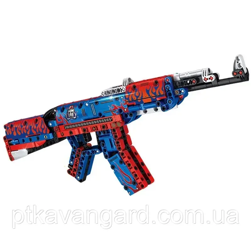 Конструктор автомат АК-47 Калашникова 401 деталь оружие блочный 88091 Хмельницкий - изображение 5