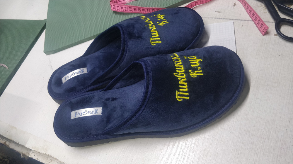 Брендированные тапочки под заказ, Изготовление тапочек с логотипом, Качественные тапочки на заказ Велсофт Одесса - изображение 4