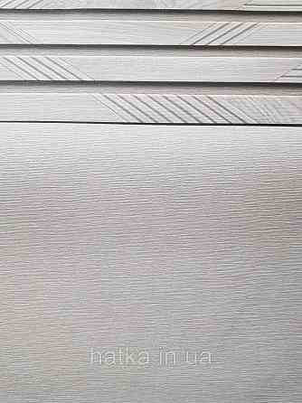 Обои метровые виниловые на флизелине Sintra Structure однотонные под ткань тонкая полоска серые с беж 524343 Киев