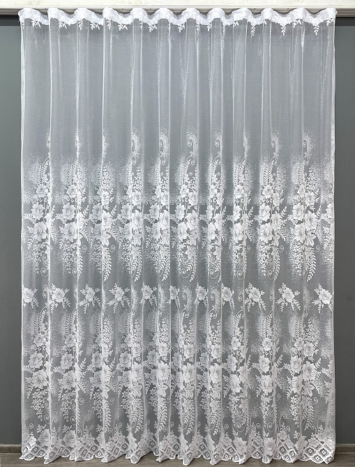 Тюль жаккард 