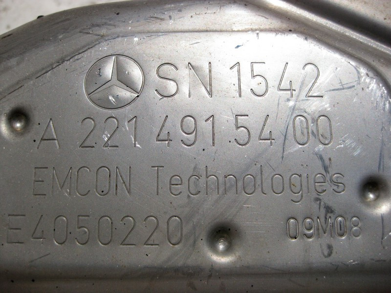 Mercedes-Benz  A2214907235 Глушник задній правий S-Class W221 long V6 3.0 cdi Одеса - фото 3