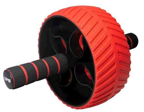 Колесо для преса Power System PS-4107 Full Grip AB Red + килимок Red/Black Каменское