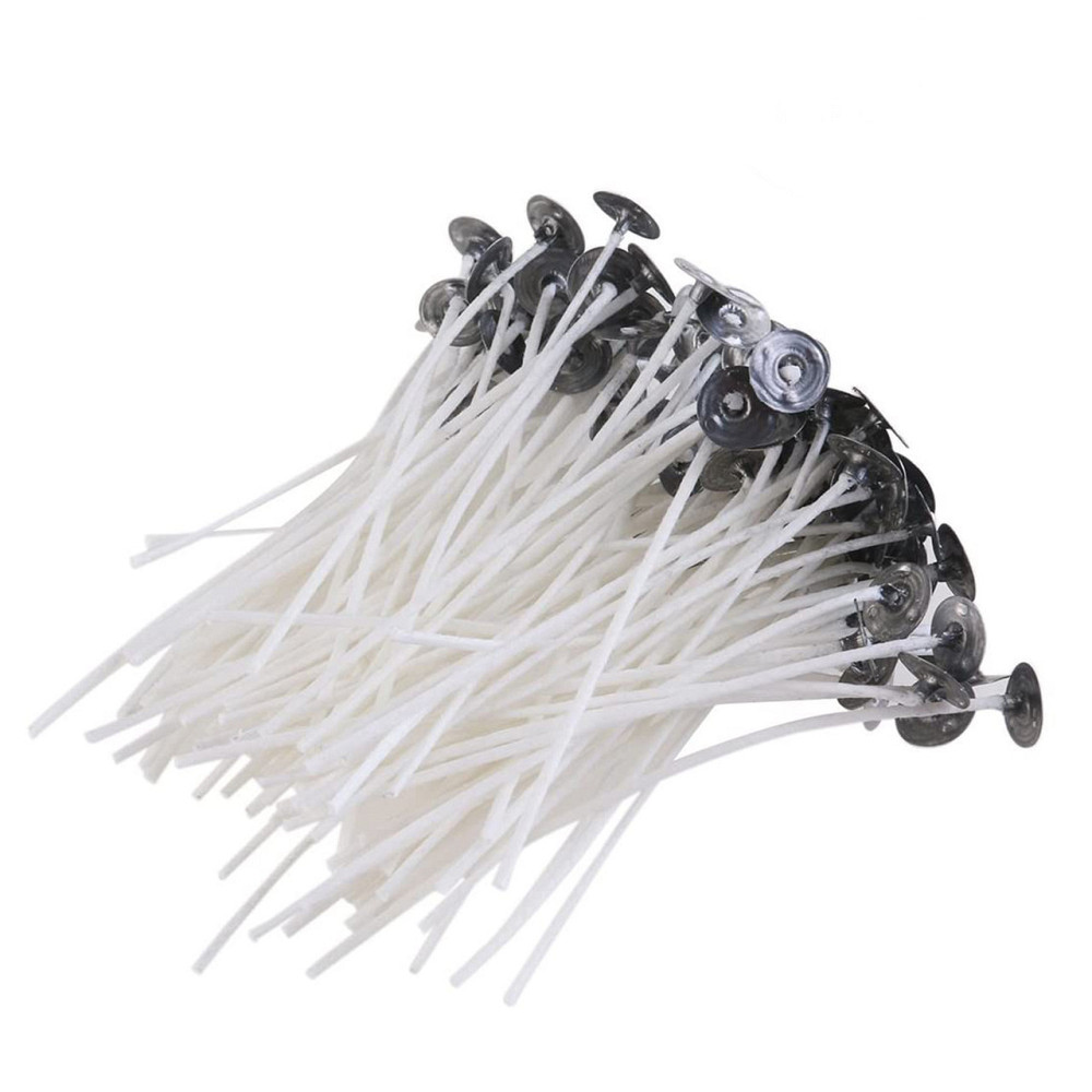 Вощеный фитиль для свечей с держателем, 100 шт Киев - изображение 4